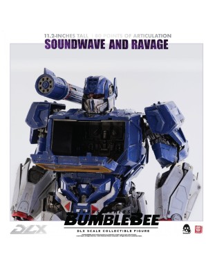 Threezero Transformers Bumblebee DLX Scale Collectible Figure Series Soundwave & Ravage