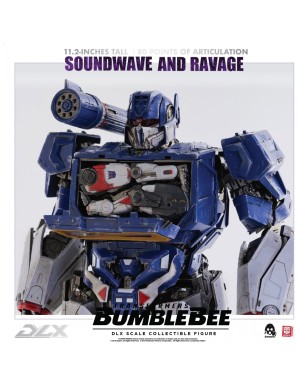 Threezero Transformers Bumblebee DLX Scale Collectible Figure Series Soundwave & Ravage
