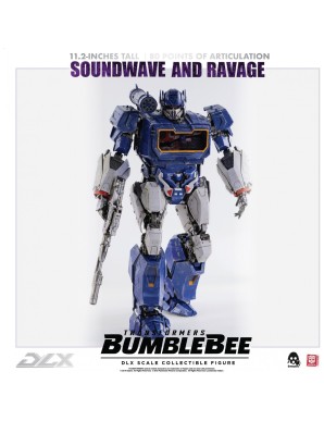 Threezero Transformers Bumblebee DLX Scale Collectible Figure Series Soundwave & Ravage