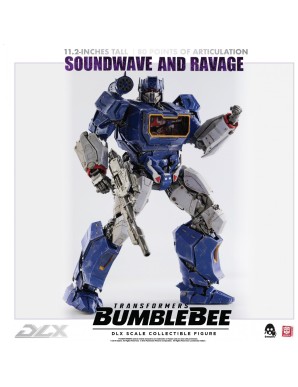 Threezero Transformers Bumblebee DLX Scale Collectible Figure Series Soundwave & Ravage