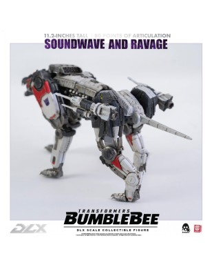 Threezero Transformers Bumblebee DLX Scale Collectible Figure Series Soundwave & Ravage