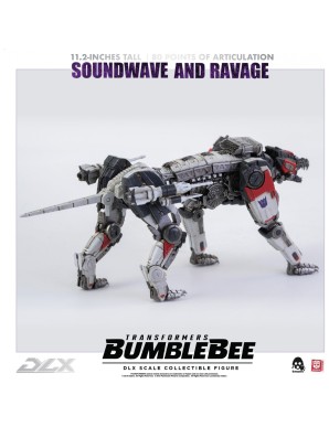 Threezero Transformers Bumblebee DLX Scale Collectible Figure Series Soundwave & Ravage