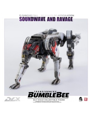 Threezero Transformers Bumblebee DLX Scale Collectible Figure Series Soundwave & Ravage