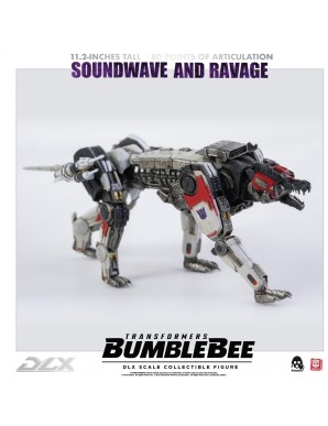 Threezero Transformers Bumblebee DLX Scale Collectible Figure Series Soundwave & Ravage