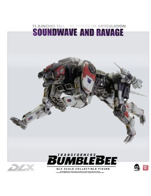 Threezero Transformers Bumblebee DLX Scale Collectible Figure Series Soundwave & Ravage