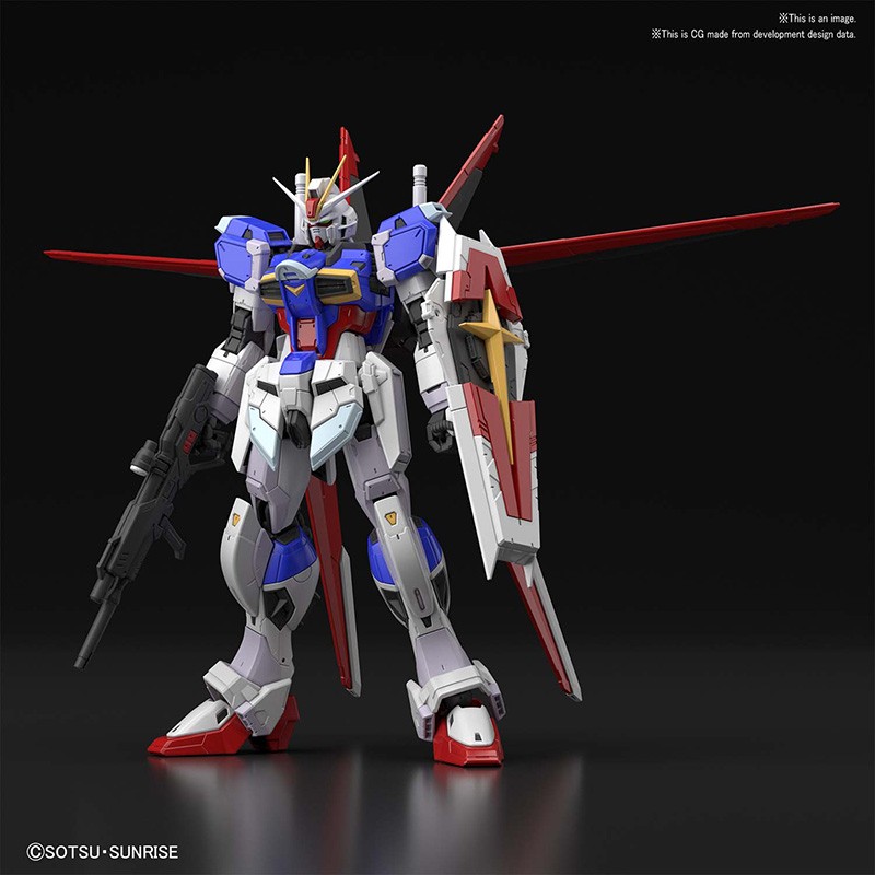BANDAI REAL GRADE RG 1/144 MOBILE SUIT GUNDAM ZGMF-X56S/A FORCE IMPULSE GUNDAM