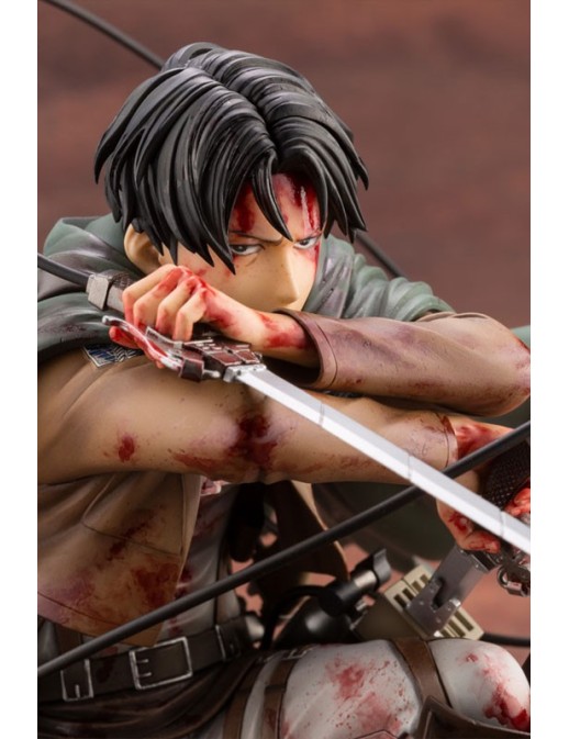 Kotobukiya ARTFX J Attack On Titan Levi Fortitude Version
