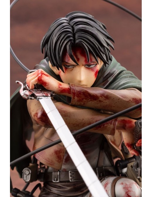 Kotobukiya ARTFX J Attack On Titan Levi Fortitude Version