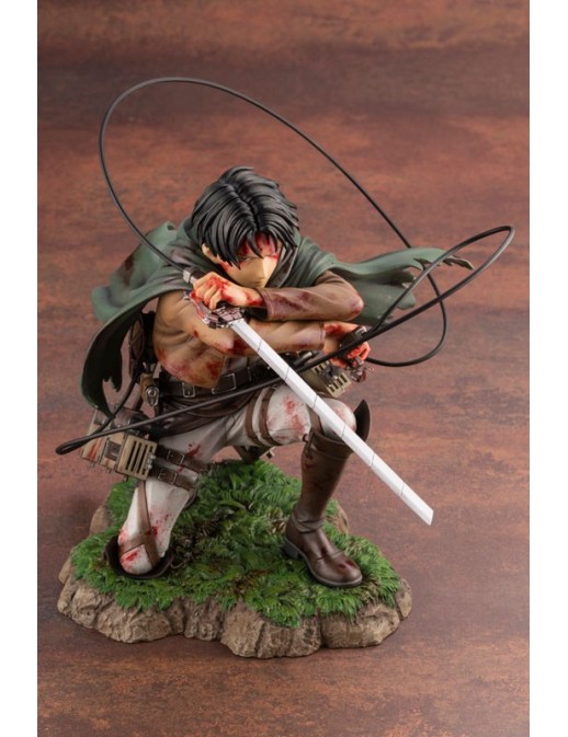 Kotobukiya ARTFX J Attack On Titan Levi Fortitude Version