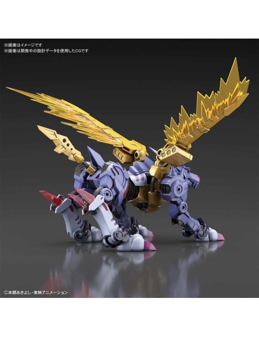 Bandai Figure-Rise Digimon Metal Garurumon Amplified