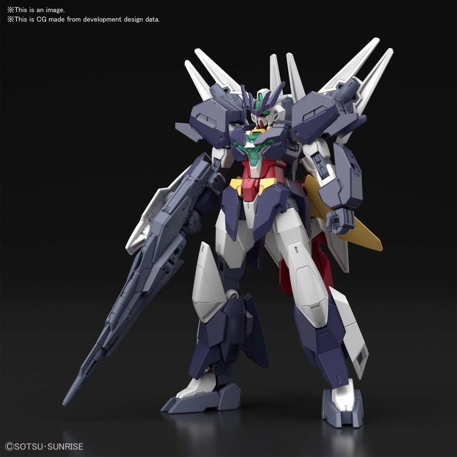 BANDAI HIGH GRADE HGBD 1/144 MOBILE SUIT GUNDAM PFF-X7II/U7 URAVEN GUNDAM