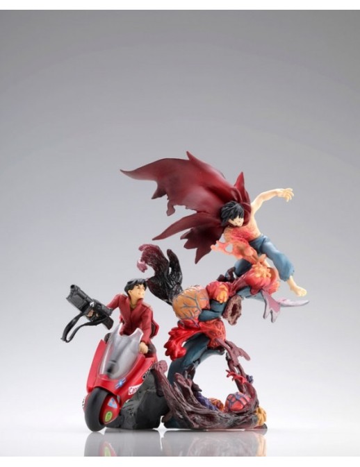 Kaiyodo Mini Q Akira Part 4 Deciding Battle 4 Figures Box