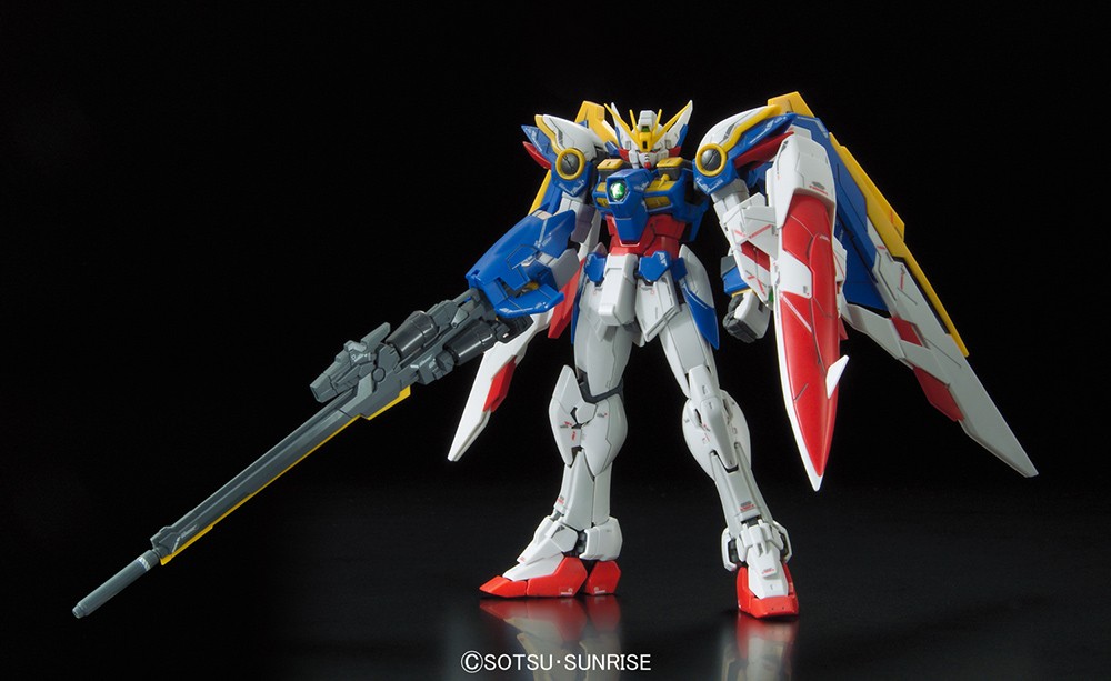 BANDAI REAL GRADE RG 1/144 MOBILE SUIT GUNDAM XXXG-01W WING GUNDAM EW VERSION