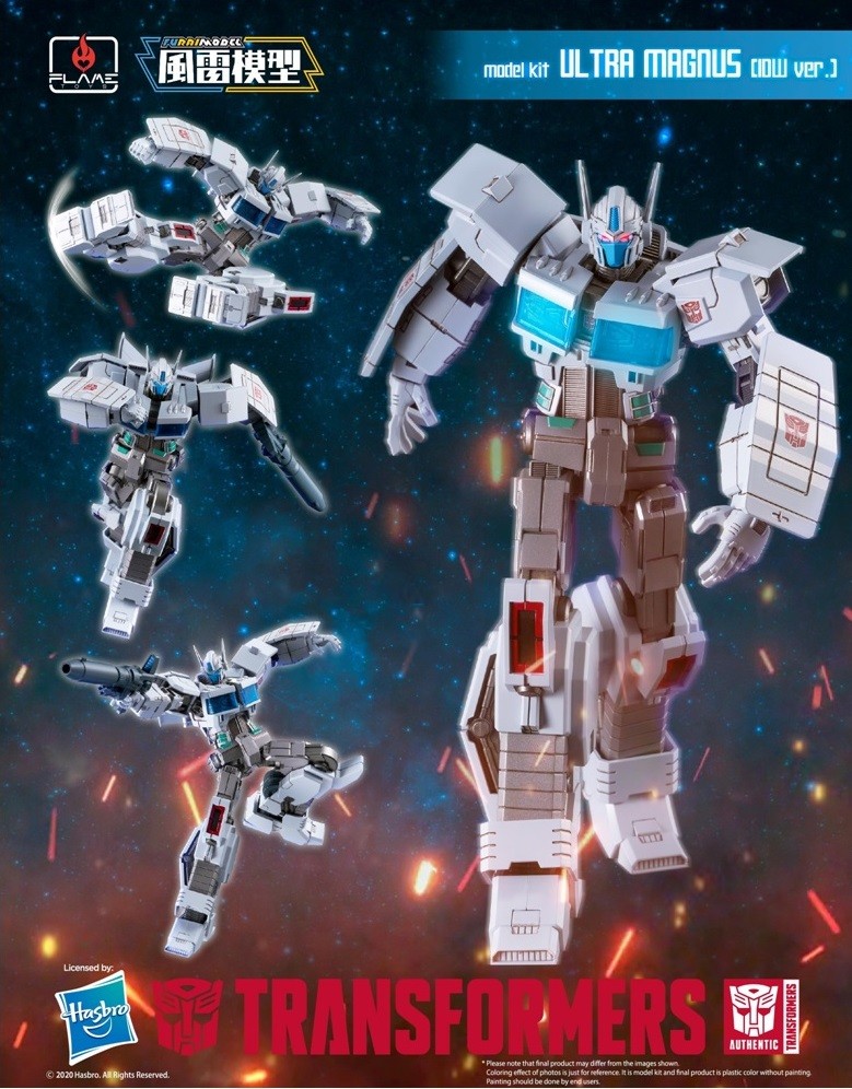 FLAME TOYS MODEL KIT SERIES TRANSFORMERS ULTRA MAGNUS IDW VERSION