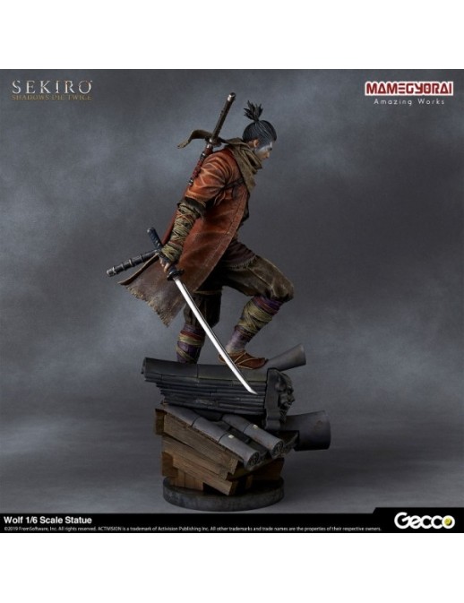Gecco Sekiro Shadows Die Twice Wolf 1/6 Scale Statue