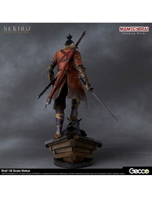 Gecco Sekiro Shadows Die Twice Wolf 1/6 Scale Statue Gecco Sekiro Shadows Die Twice Wolf 1/6 Scale Statue