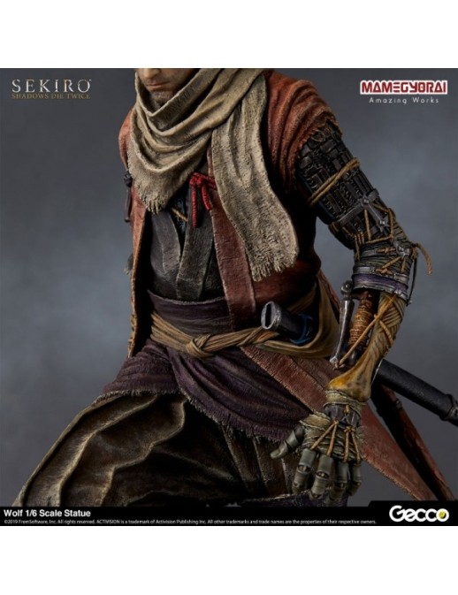 Gecco Sekiro Shadows Die Twice Wolf 1/6 Scale Statue