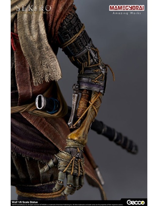 Gecco Sekiro Shadows Die Twice Wolf 1/6 Scale Statue