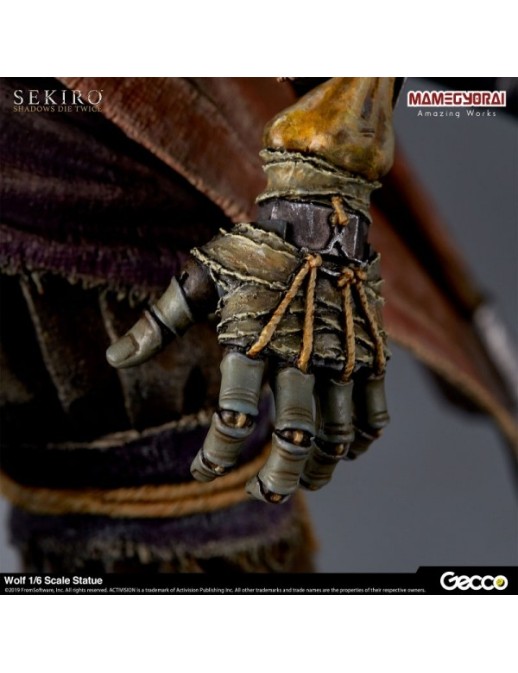 Gecco Sekiro Shadows Die Twice Wolf 1/6 Scale Statue Gecco Sekiro Shadows Die Twice Wolf 1/6 Scale Statue