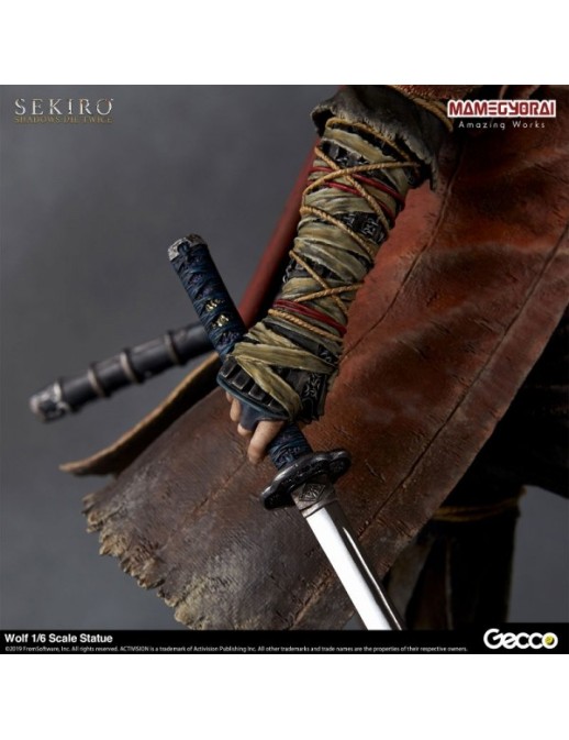 Gecco Sekiro Shadows Die Twice Wolf 1/6 Scale Statue Gecco Sekiro Shadows Die Twice Wolf 1/6 Scale Statue