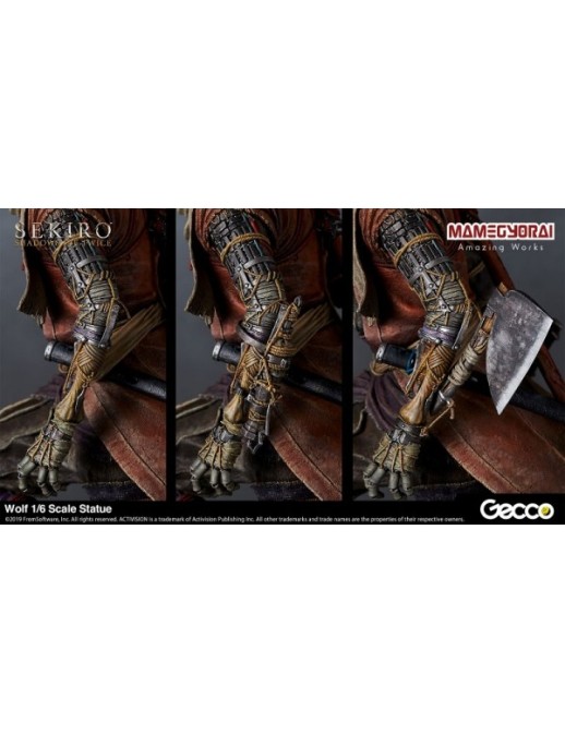 Gecco Sekiro Shadows Die Twice Wolf 1/6 Scale Statue