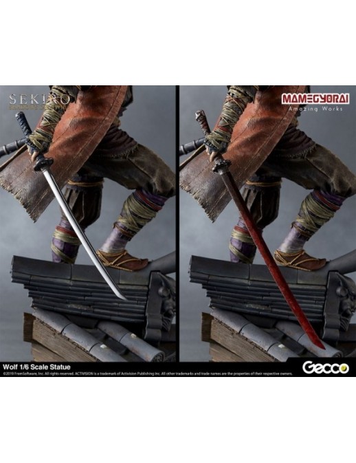 Gecco Sekiro Shadows Die Twice Wolf 1/6 Scale Statue