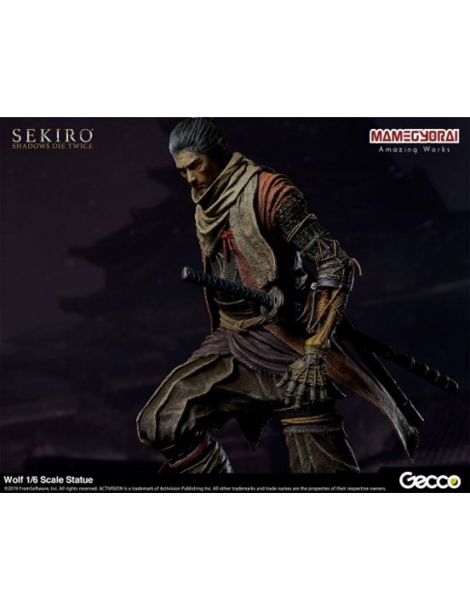 Gecco Sekiro Shadows Die Twice Wolf 1/6 Scale Statue Gecco Sekiro Shadows Die Twice Wolf 1/6 Scale Statue
