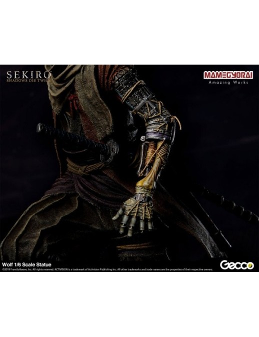 Gecco Sekiro Shadows Die Twice Wolf 1/6 Scale Statue