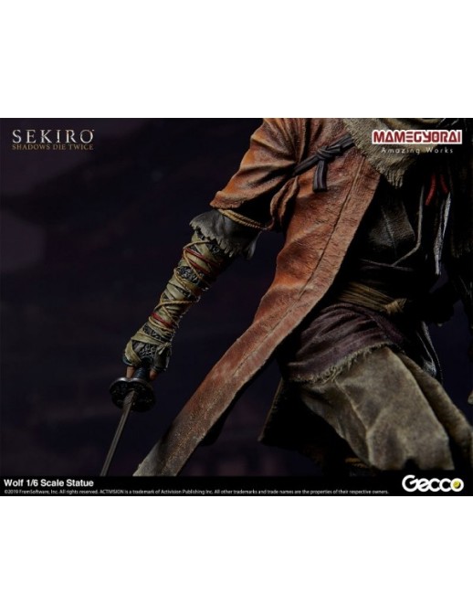 Gecco Sekiro Shadows Die Twice Wolf 1/6 Scale Statue