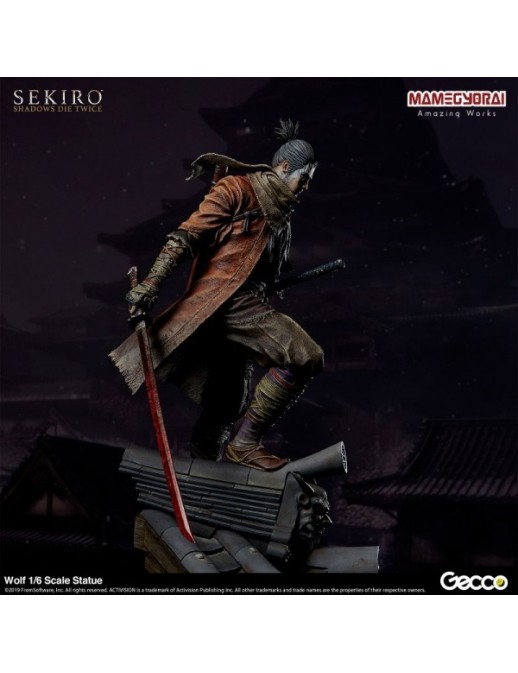Gecco Sekiro Shadows Die Twice Wolf 1/6 Scale Statue