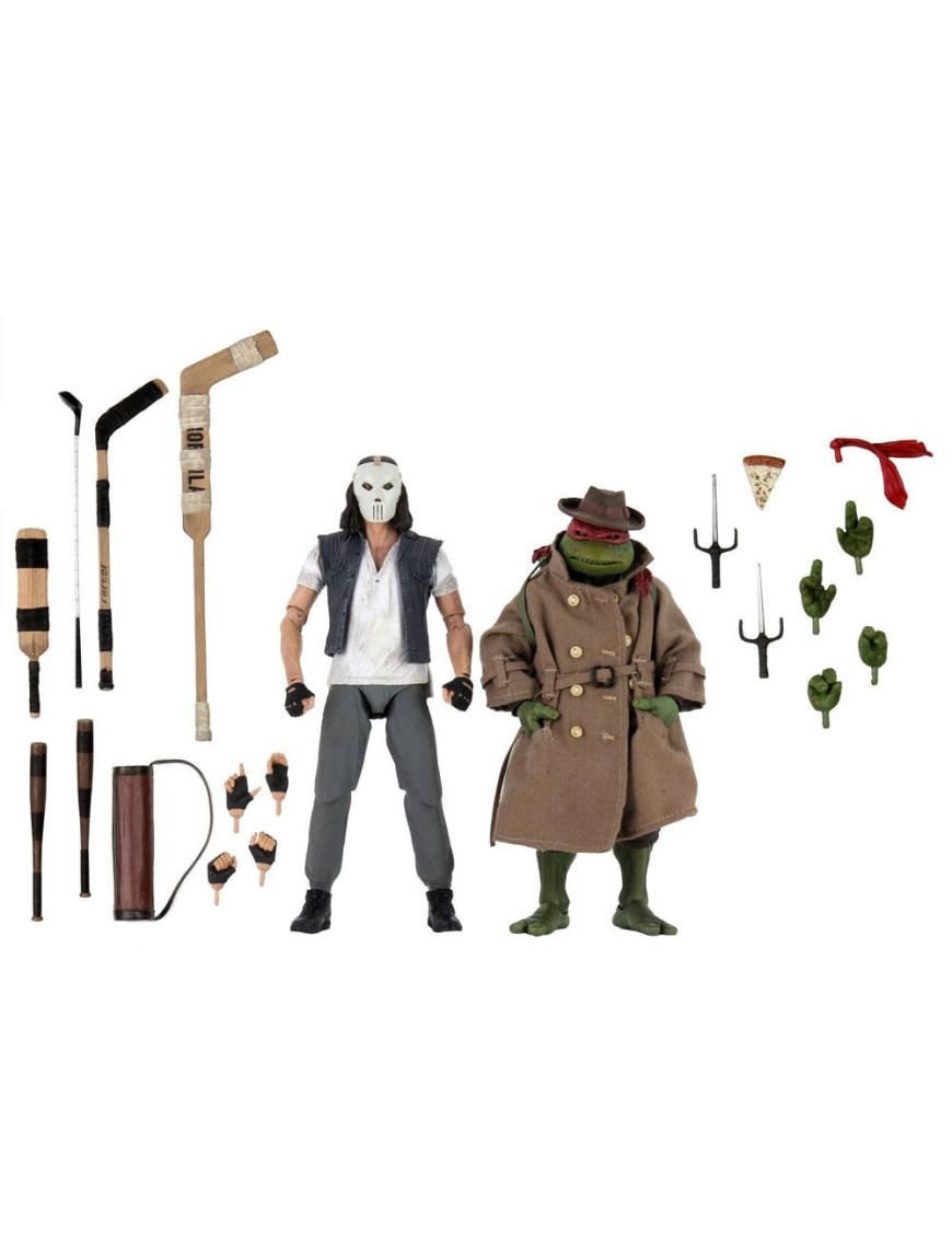 Neca Teenage Mutant Ninja Turtles Casey Jones & Raphael in Disguise Neca Teenage Mutant Ninja Turtles Casey Jones & Raphael in Disguise