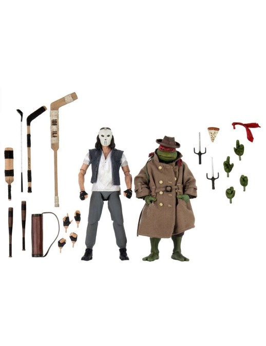 Neca Teenage Mutant Ninja Turtles Casey Jones & Raphael in Disguise