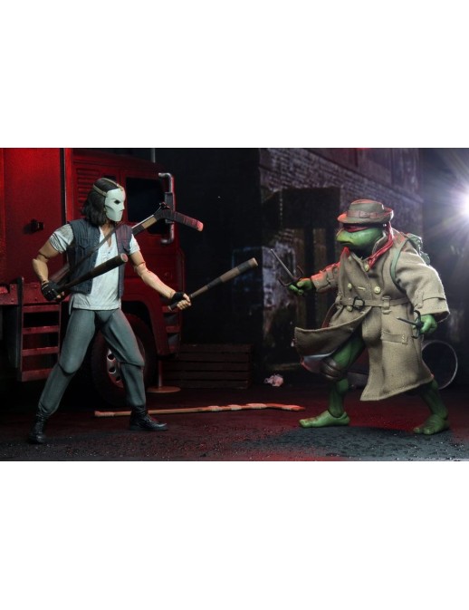 Neca Teenage Mutant Ninja Turtles Casey Jones & Raphael in Disguise