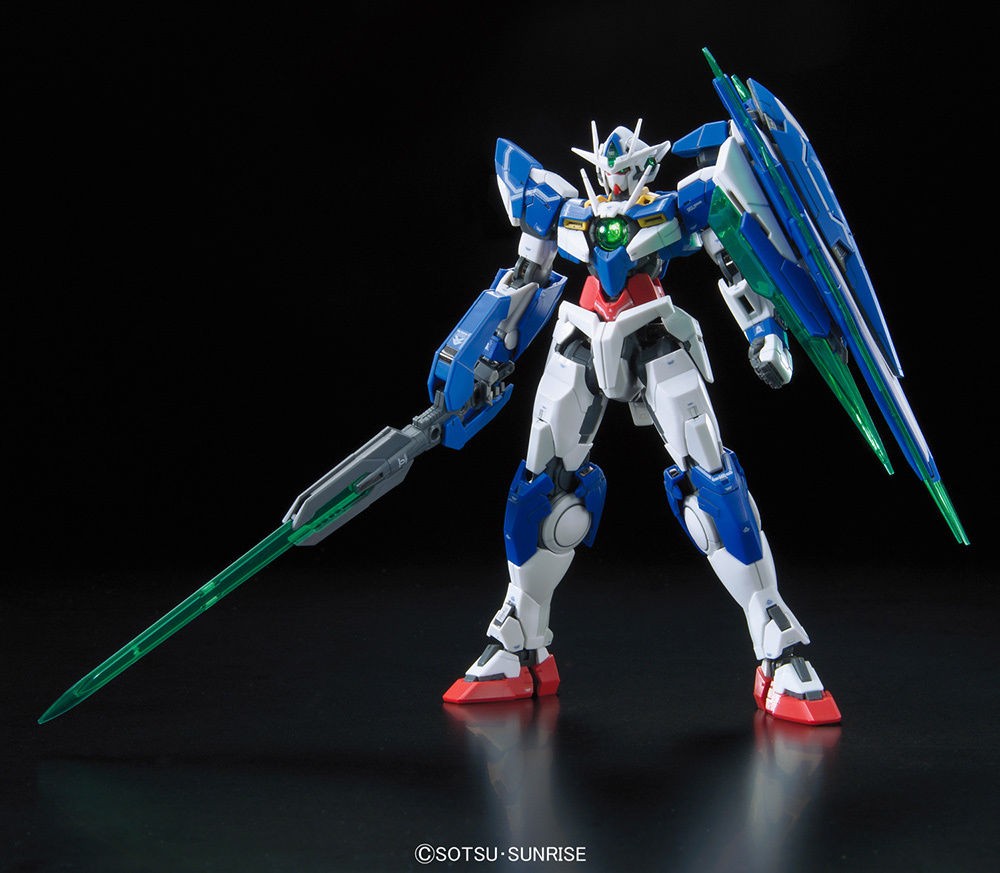 BANDAI REAL GRADE RG 1/144 MOBILE SUIT GUNDAM GNT-0000 00 QANT