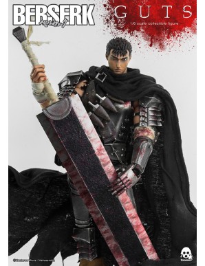 Threezero Berserk Guts Black Swordsman 1/6 Scale Collectible Figure