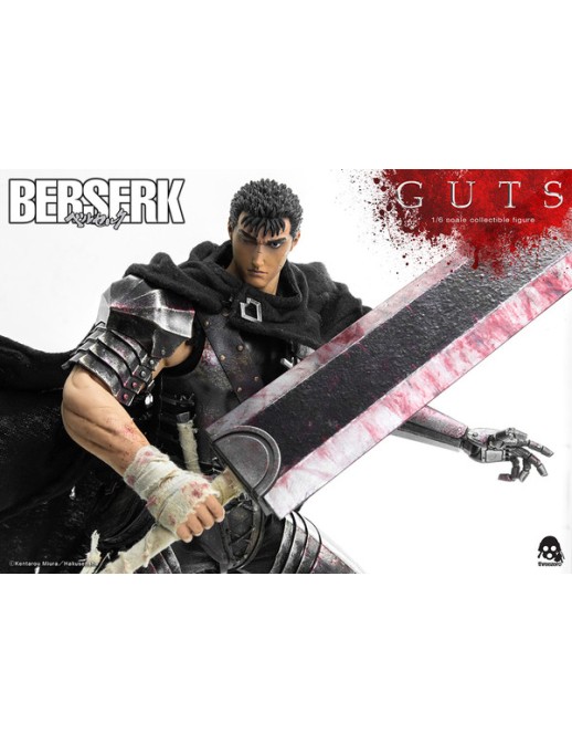Threezero Berserk Guts Black Swordsman 1/6 Scale Collectible Figure