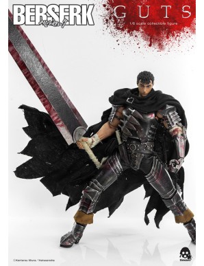 Threezero Berserk Guts Black Swordsman 1/6 Scale Collectible Figure
