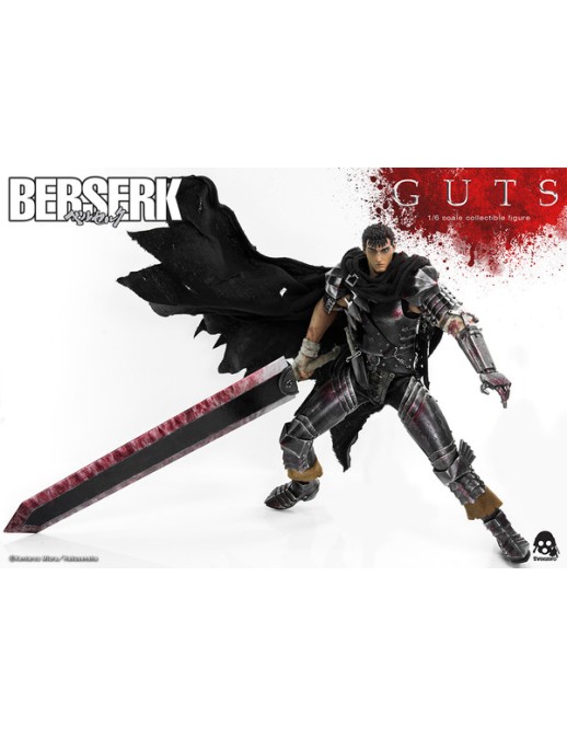Threezero Berserk Guts Black Swordsman 1/6 Scale Collectible Figure