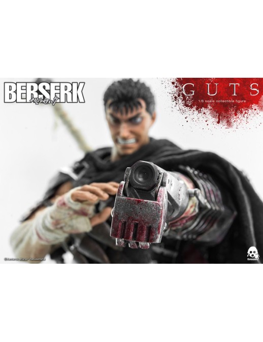 Threezero Berserk Guts Black Swordsman 1/6 Scale Collectible Figure