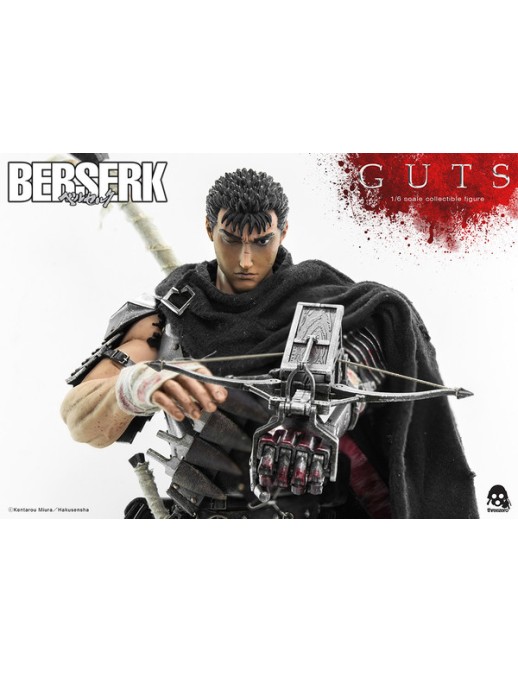 Threezero Berserk Guts Black Swordsman 1/6 Scale Collectible Figure