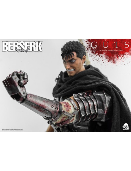 Threezero Berserk Guts Black Swordsman 1/6 Scale Collectible Figure