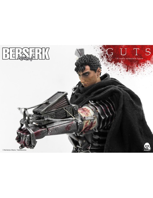 Threezero Berserk Guts Black Swordsman 1/6 Scale Collectible Figure