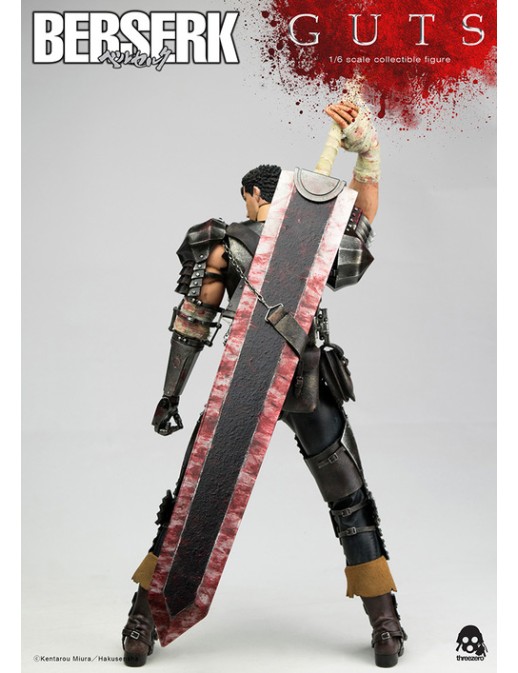 Threezero Berserk Guts Black Swordsman 1/6 Scale Collectible Figure