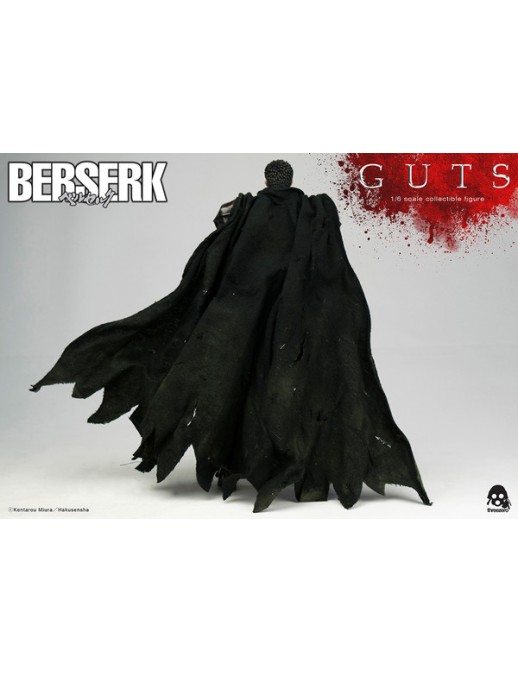 Threezero Berserk Guts Black Swordsman 1/6 Scale Collectible Figure