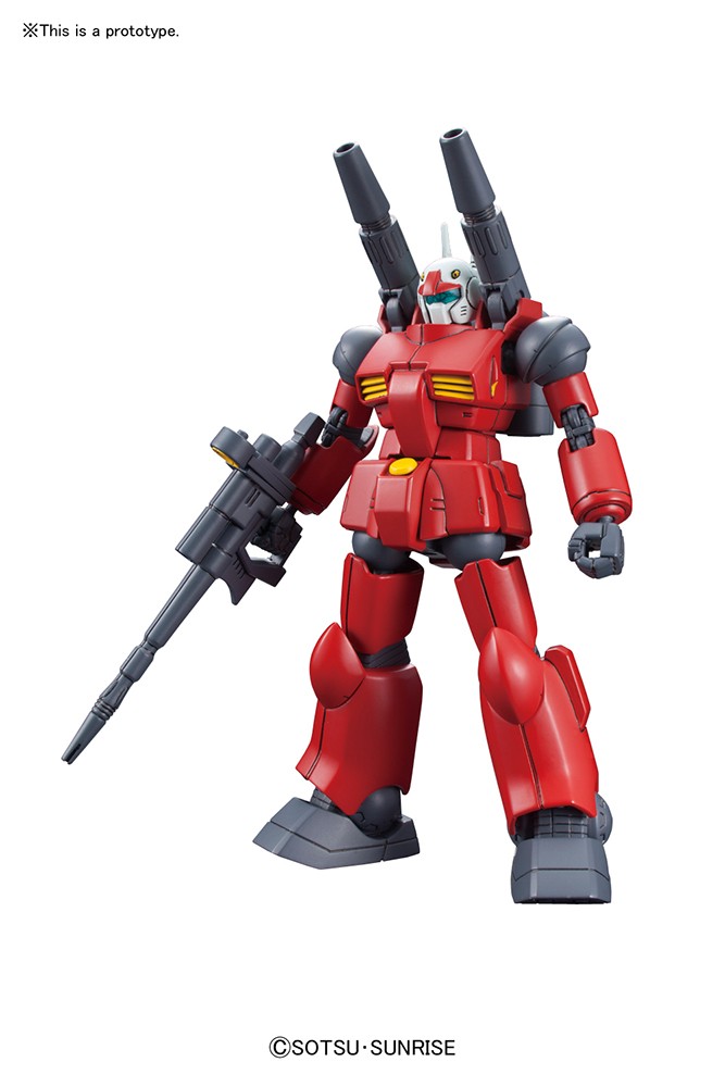 BANDAI HIGH GRADE HGUC 1/144 MOBILE SUIT GUNDAM RX-77-2 GUNCANNON