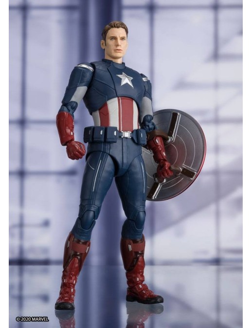 Bandai S.H. Figuarts Avengers Endgame Captain America CAP VS CAP Edition