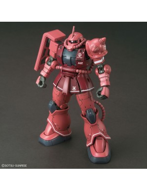 Bandai High Grade HG 1/144 Mobile Suit Gundam MS-06S Zaku II Red Comet Version