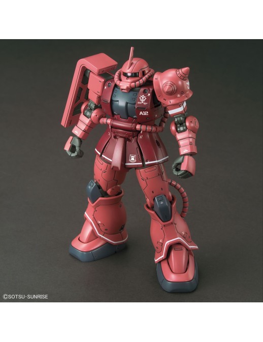 Bandai High Grade HG 1/144 Mobile Suit Gundam MS-06S Zaku II Red Comet Version
