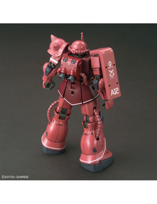 Bandai High Grade HG 1/144 Mobile Suit Gundam MS-06S Zaku II Bandai High Grade HG 1/144 Mobile Suit Gundam MS-06S Zaku II