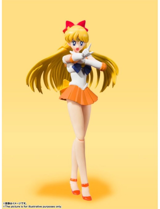 Bandai S.H. Figuarts Sailor Moon Sailor Venus Animation Color Edition
